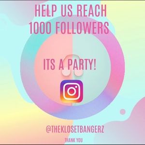 Help me reach 1000 Followers on Instagram